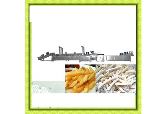 Frozen french fries production line frozen french fry plant frozen french fries making machine