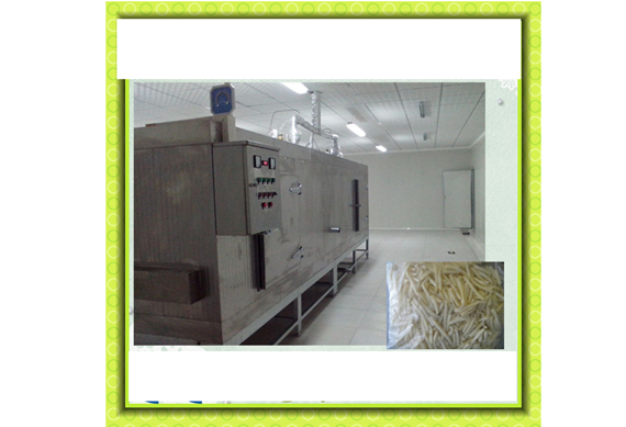 small capacity vegetable bean quick freezing machine