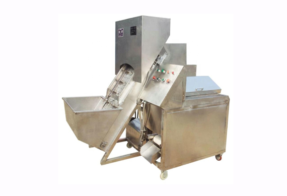 automatic onion root cutting machine