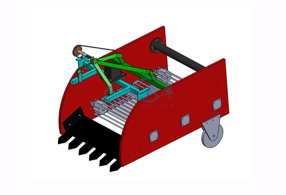 Hotting selling Garlic harvester