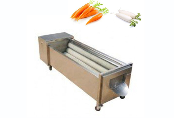 sweet potato/carrot washing machine