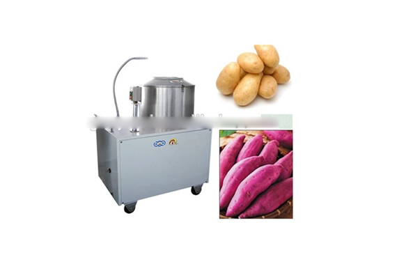 High performance Ginger washing peeling machine Potatoo Brush washing and peeling machine Ginger peeler Potato peeling machine