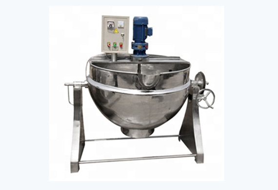 Industrial Electric Heating Pressure Cooker/jacket Kettle With Agitator