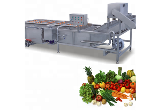 Fruits and vegetables washing machine