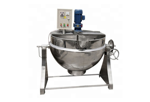 Full Stainless Steel Jacketed Industrial Cooking Kettle/Industrial Steam Pressure Kettle/Jacketed Cooker