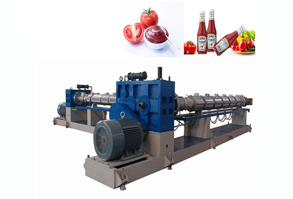 simple machines low price tomato paste processing line