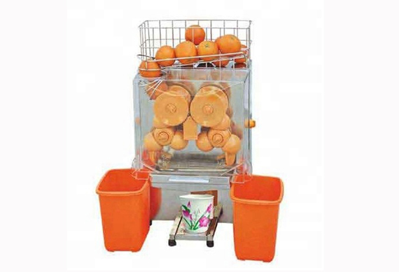 Automated vending,coin operated orange juice fruit vending machine