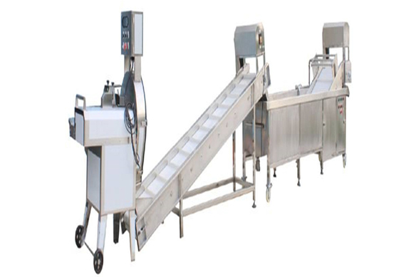 Complete potato chips process line / fried potato chips/sticks machine