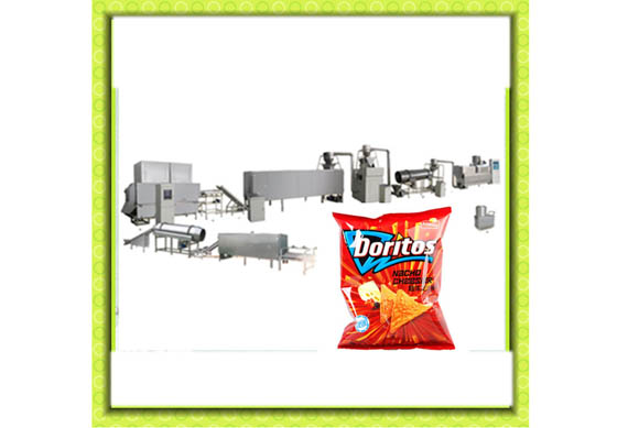 Fully tortilla chips doritos food making machine/processing assembly line with fryer