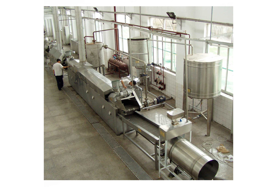 Electric small scale potato chips processing plant