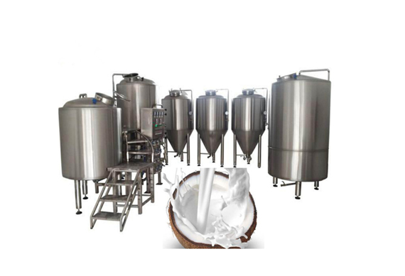 high speed coconut cream processing machine