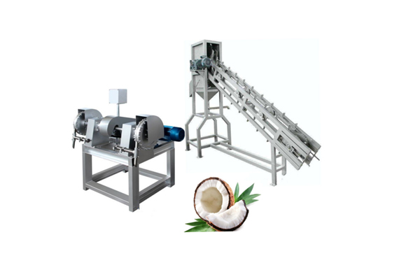 commercial shredded coconut stuffing processing line