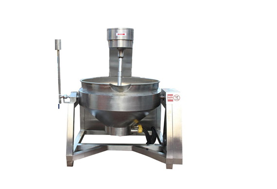 Gravy sauce cooking and mixing machine / paste cooking pot