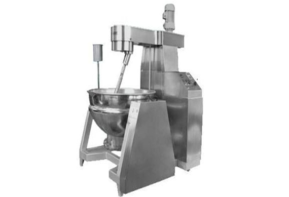 Gravy sauce cooking and mixing machine / paste cooking pot