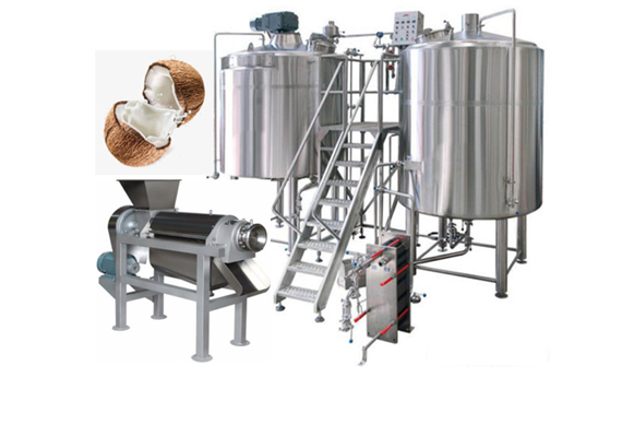 commercial coconut juice making machine