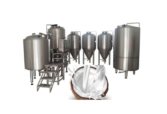 commercial coconut juice making machine