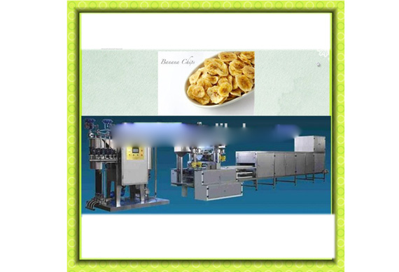 Crispy banana slices making machine / processing plant