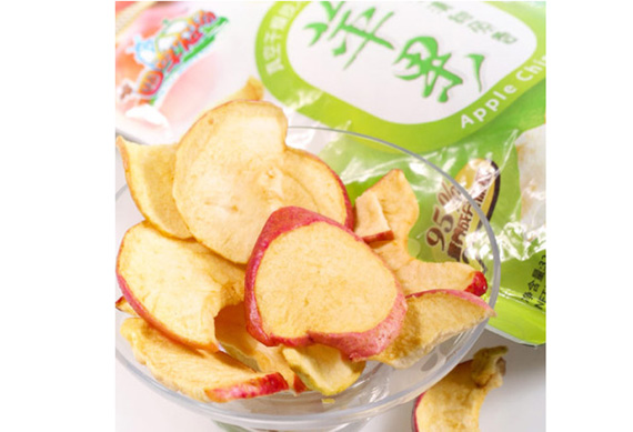 Crispy apple slice making machine / apple crisps production line