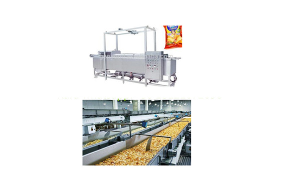 Small Scale Potato Chips making machine (100kg per hour)