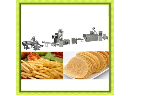 Small Scale Potato Chips making machine (100kg per hour)