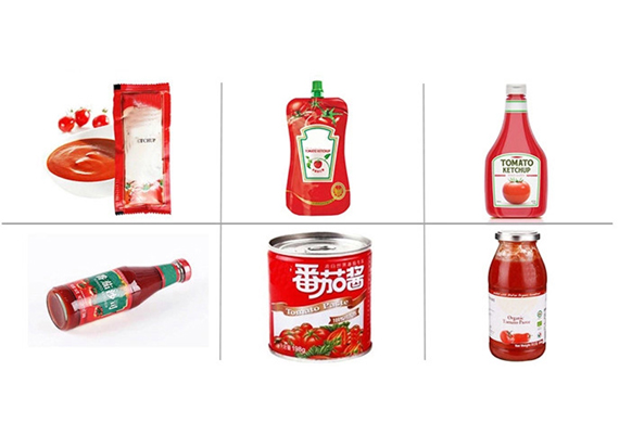 tomato ketchup processing machine production line