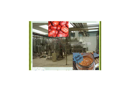 automatic dates paste production line