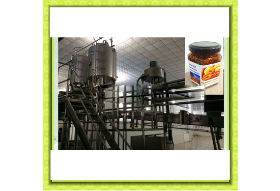 Complete strawberry jam production line / strawberry jam production plant