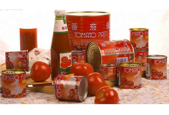 Canned tomato paste processing plant / tomato jam production line