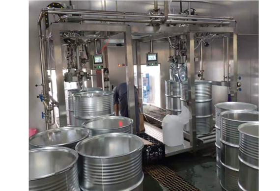 concentrate mango paste production line with aseptic filling machine