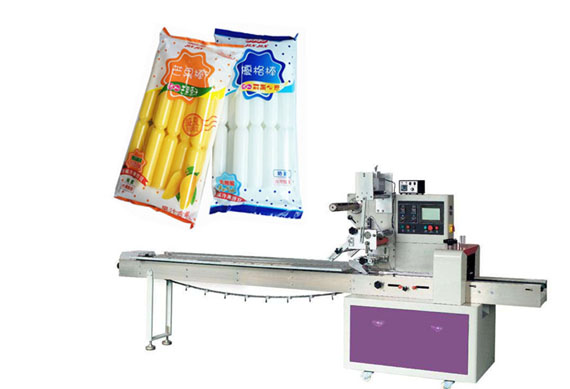 GYC automatic pillow type ice lolly popsicle pop packaging machine