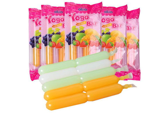 GYC automatic pillow type ice lolly popsicle pop packaging machine