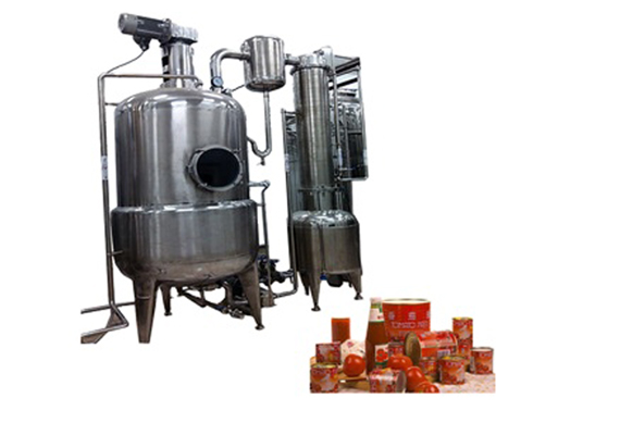 Tomato paste MVR evaporator for concentration processing