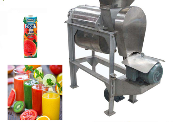 Hight efficient industrial ginger screw press juicer