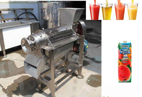 Hight efficient industrial ginger screw press juicer