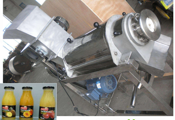 Hight efficient industrial ginger screw press juicer