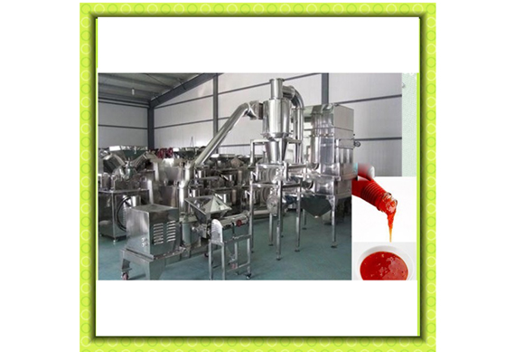 Commercial pepper paste processing plant / hot sauce processing equipment