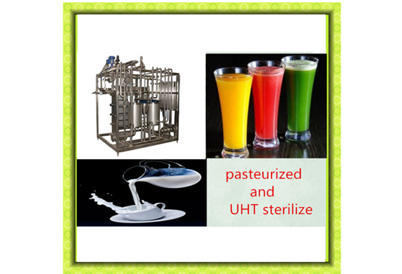 Electric industrial plate sterilizing machine for fresh fruit juice/Coconut milk/tea drinks/honey/grape wine/beer