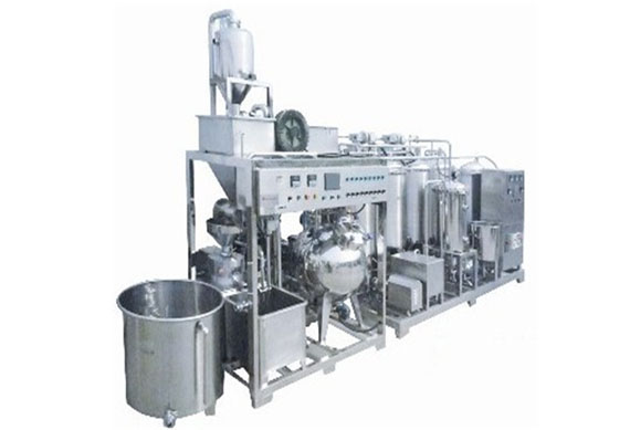 Commercial almond juice drinks production line