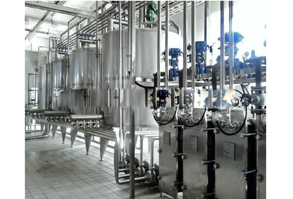 CIP cleaning system equipment apple juice production line