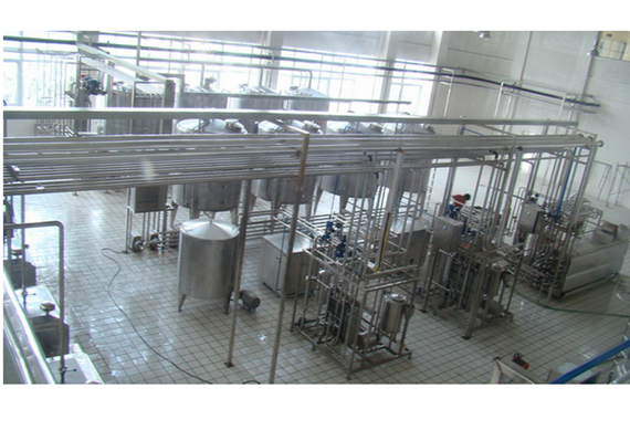 CIP cleaning system equipment apple juice production line