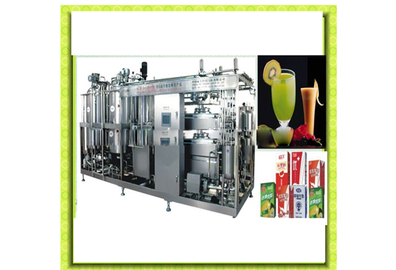 one-piece 500L /H small scale milk yoghurt fruit juice production line for sale