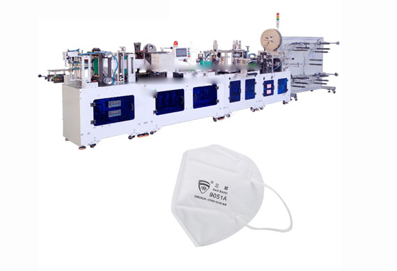 Automatic N95 Mask folding forming machine