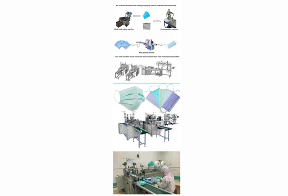 Fully Automatic 3ply Layer Ultrasonic Nonwoven Disposable Surgical Medical Dust Face Mask Making Machine