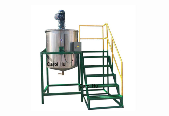 small 500kg/h hand sanitizer gel making machine price