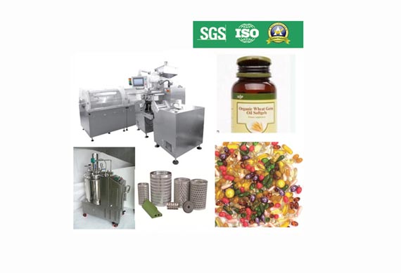 shanghai Fish Gelatin Shell softgel capsules encapsulation machine