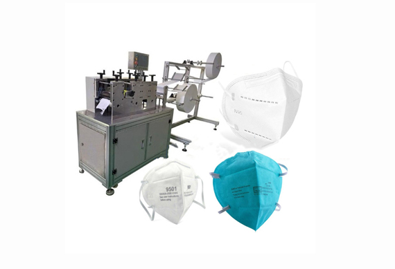 Full automatic n95 respirator mask making production machine