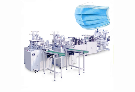 Disposable 3 play cup n95 mask making machine