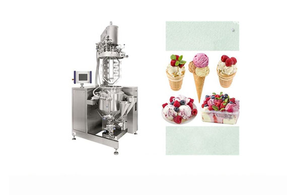 Industrial Vacuum Emulsion Blender for Cheese/Ice Cream/Salad Dressing