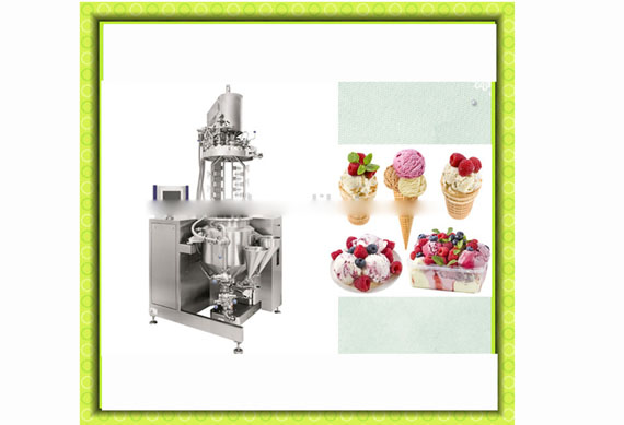 Industrial Vacuum Emulsion Blender for Cheese/Ice Cream/Salad Dressing