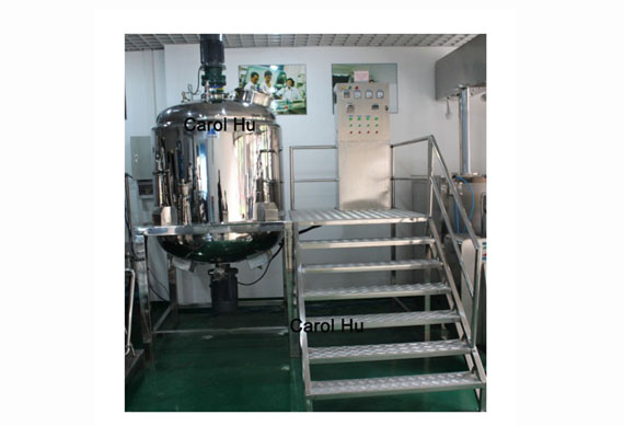 500L per hour gel hand sanitizer processing line